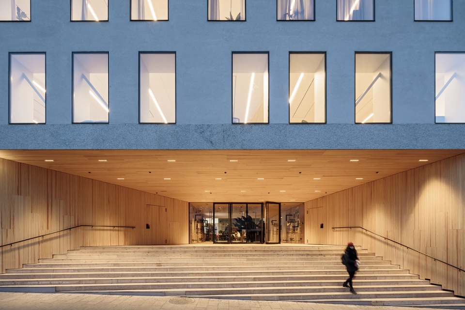 think corner helsinki university by jkmm architects