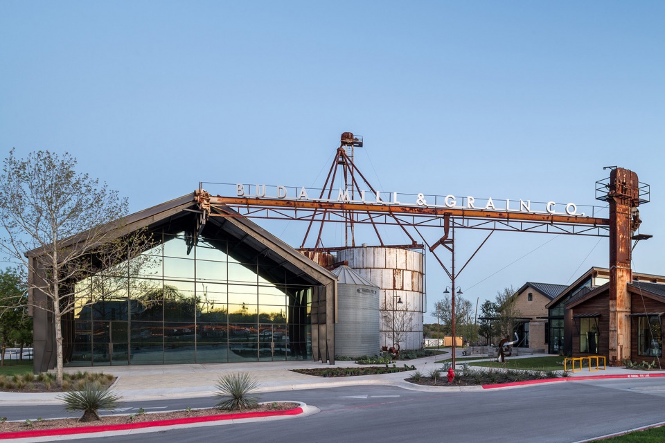 buda mill grain co by cushing terrell