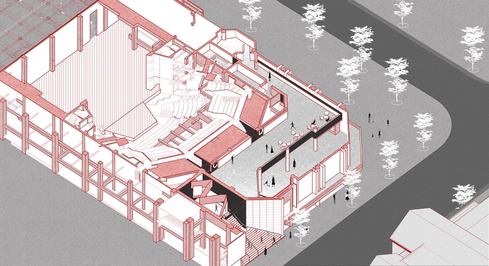 renovation of dongpo theatre china by dianshang design