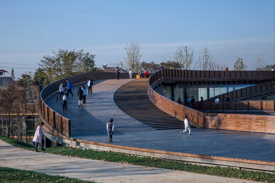 dushan leisure center china by dna design and architecture