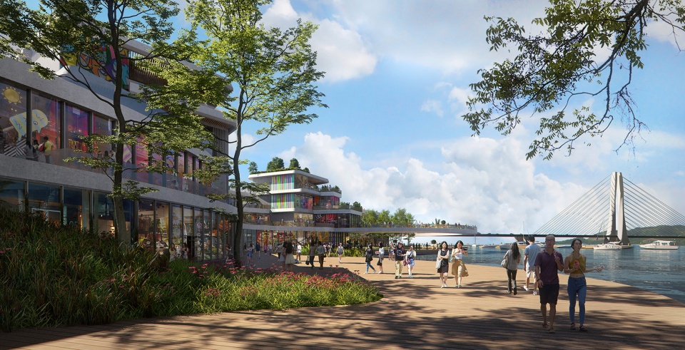 yeosu gyeongdo island masterplan by unstudio