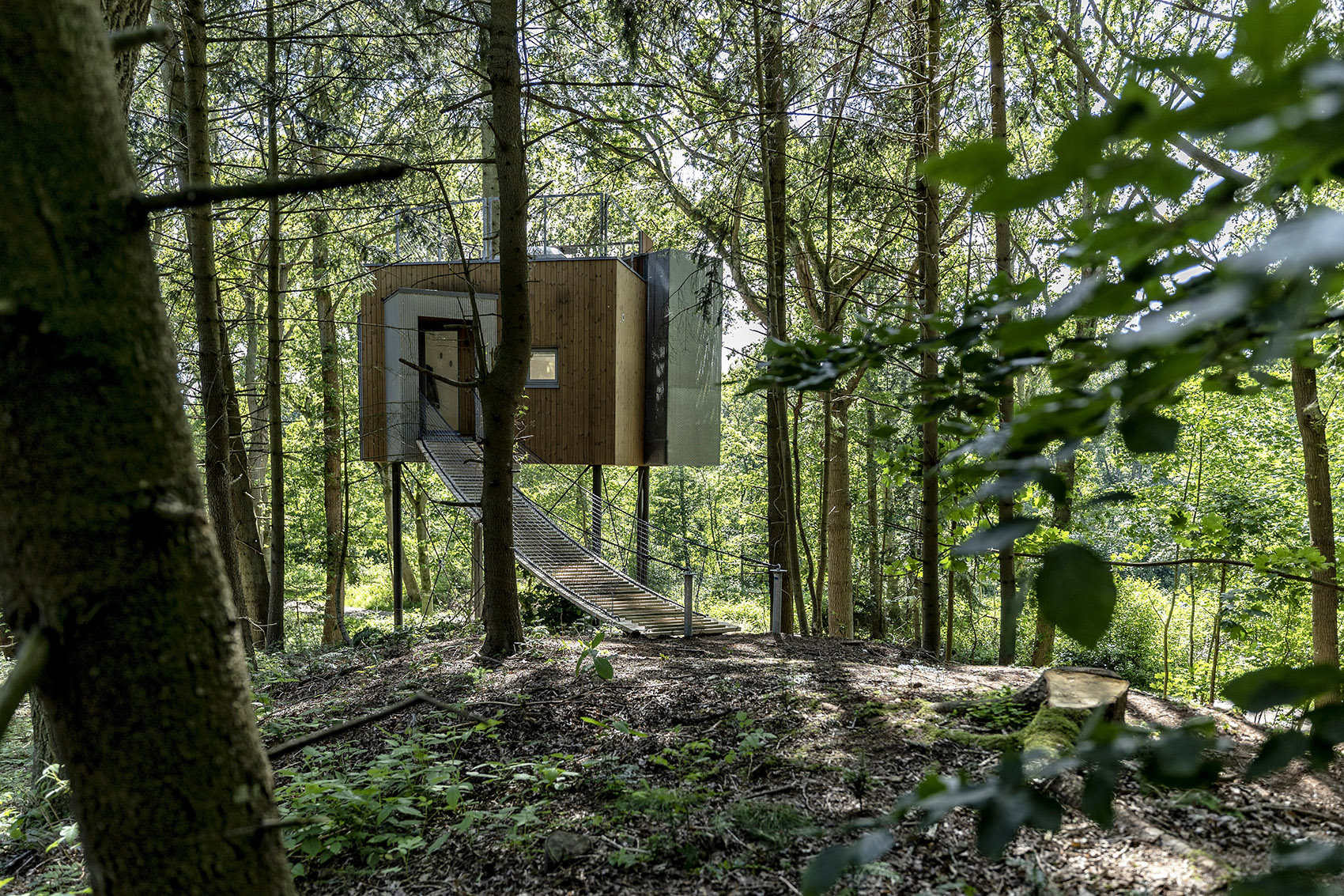 Treetop Hotel by Sigurd Larsen Design & Architecture - 谷德设计网