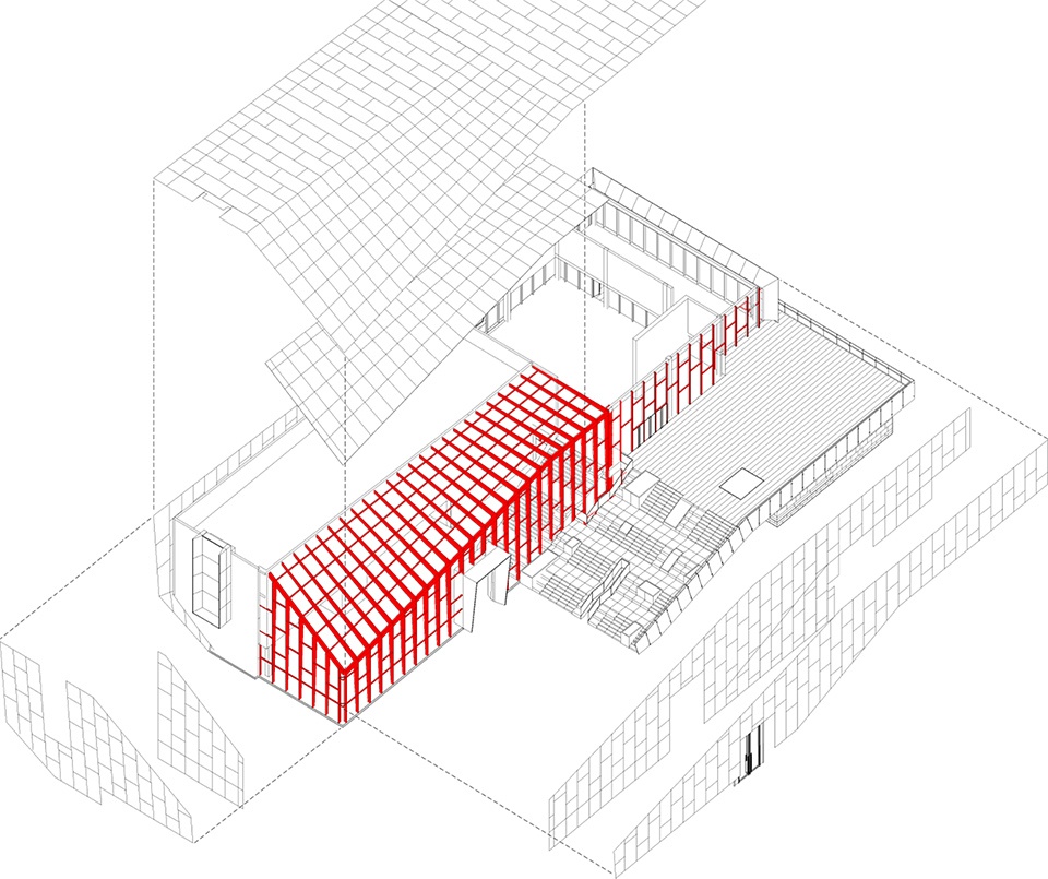 financial city community center china by lacime architects