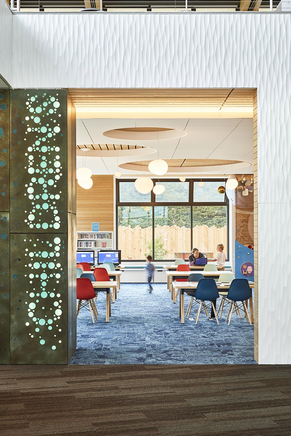 half moon bay library by noll tam architects