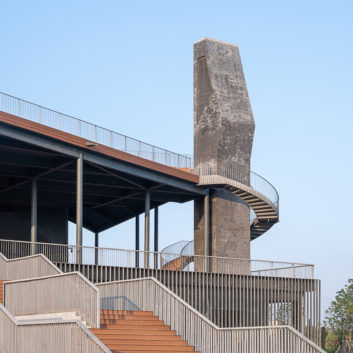 pingshan balcony by node architecture urbanism