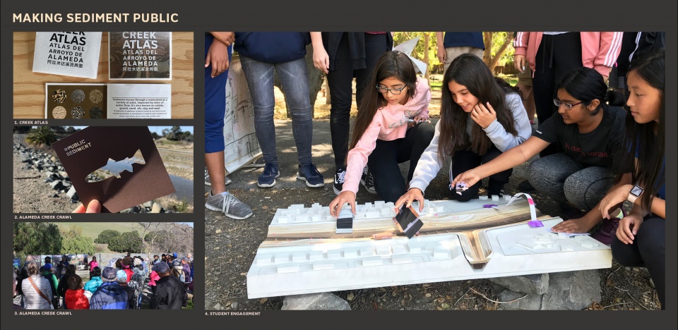 2019 asla analysis and planning award of honor public sediment for alameda creek by scape