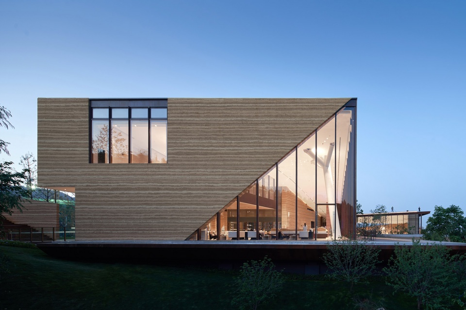 mountain sea art museum china by gad