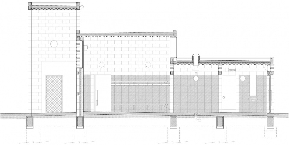 agora facility building in el morrot sports complex by unparelldarquitectes