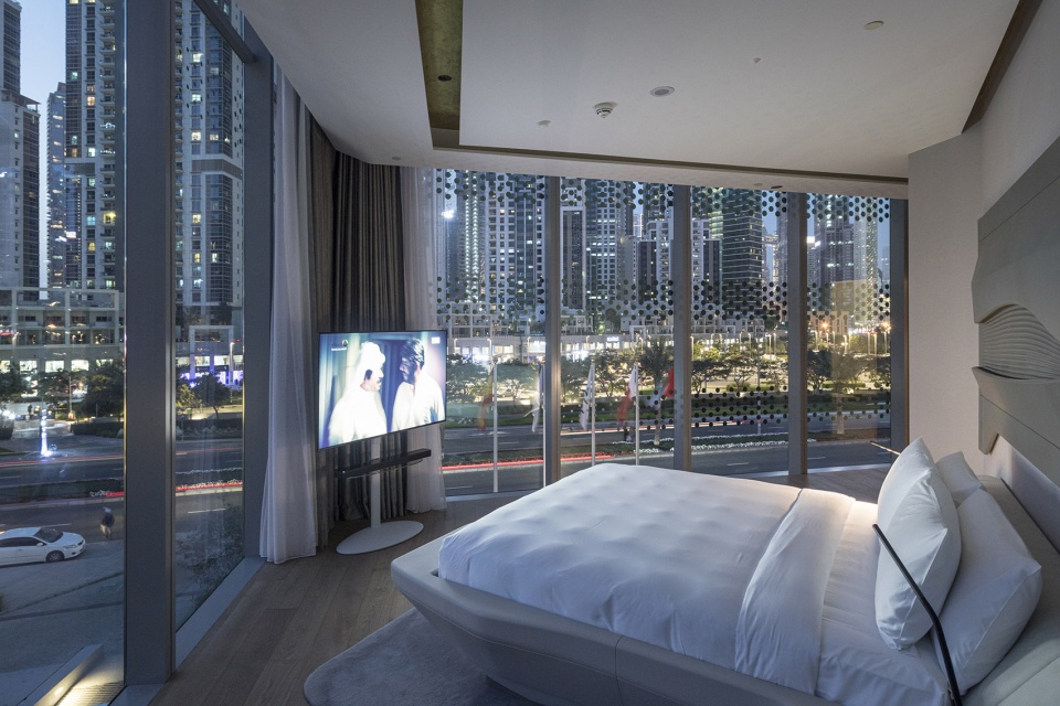 me dubai hotel at the opus zaha hadid architects