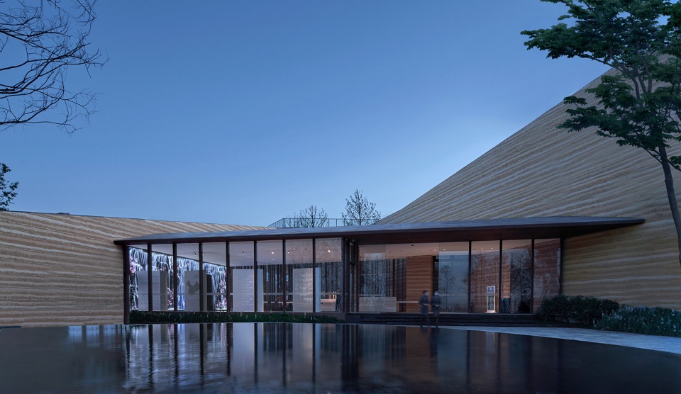 mountain sea art museum china by gad