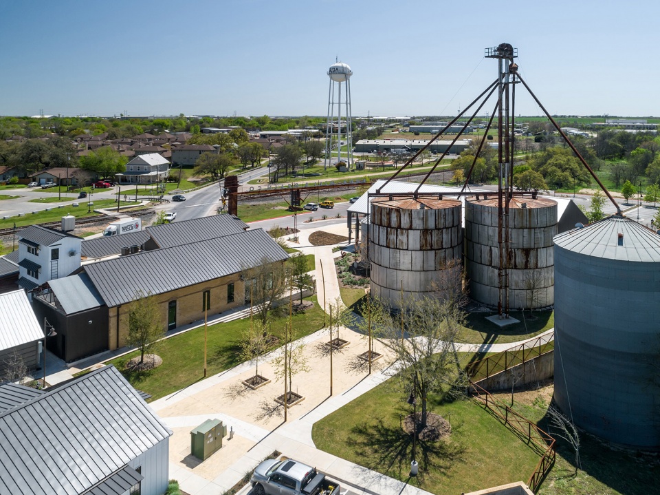 buda mill grain co by cushing terrell
