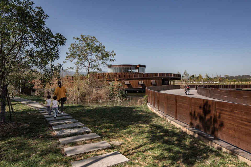 dushan leisure center china by dna design and architecture