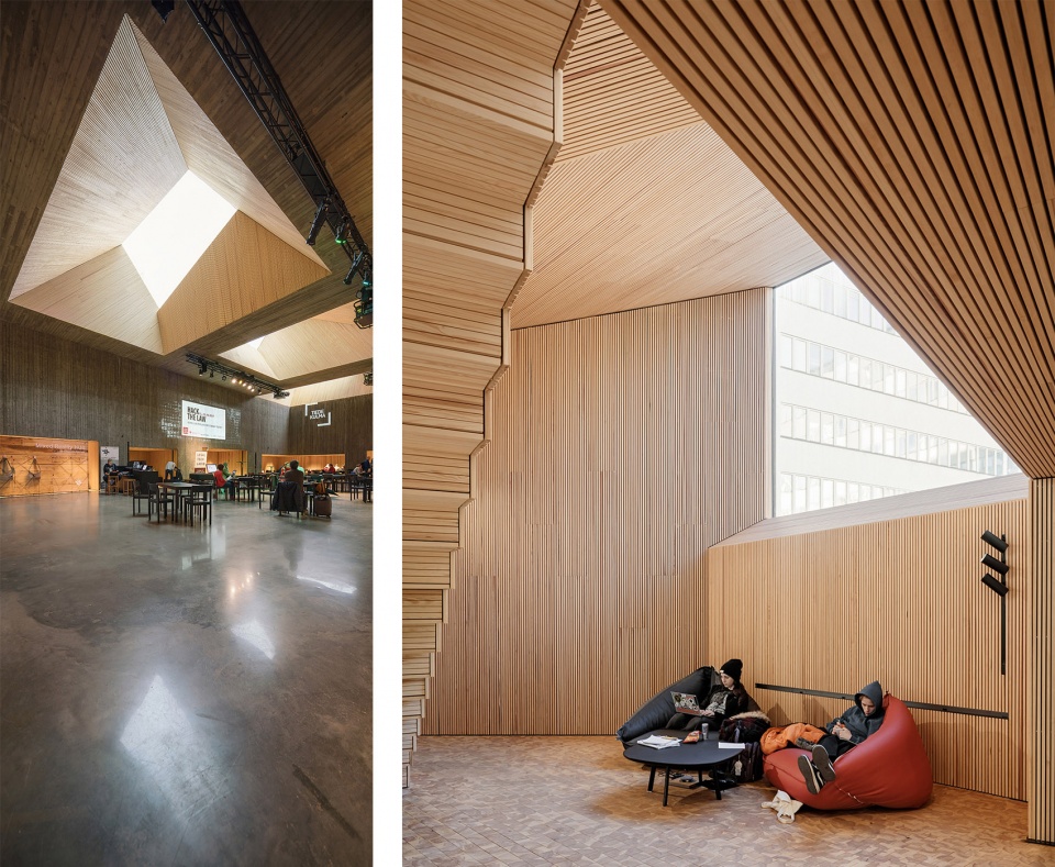 think corner helsinki university by jkmm architects