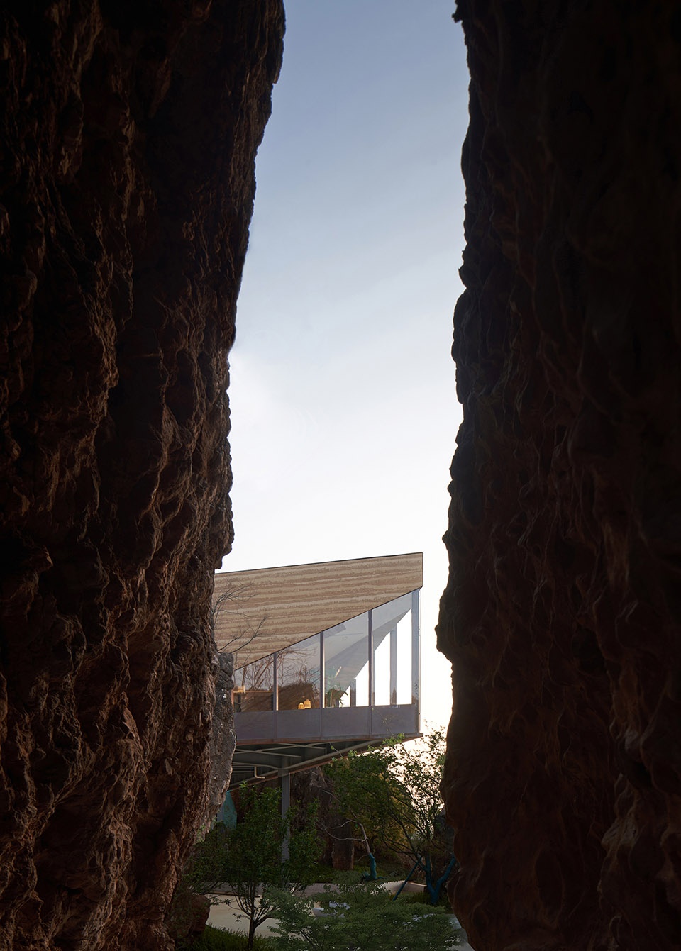 mountain sea art museum china by gad