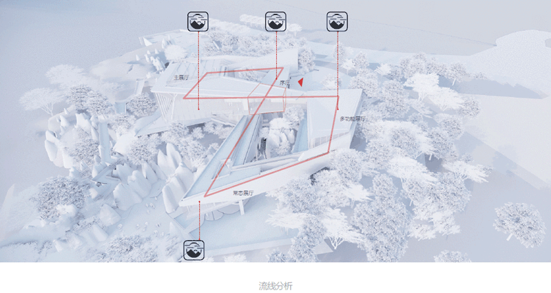 mountain sea art museum china by gad