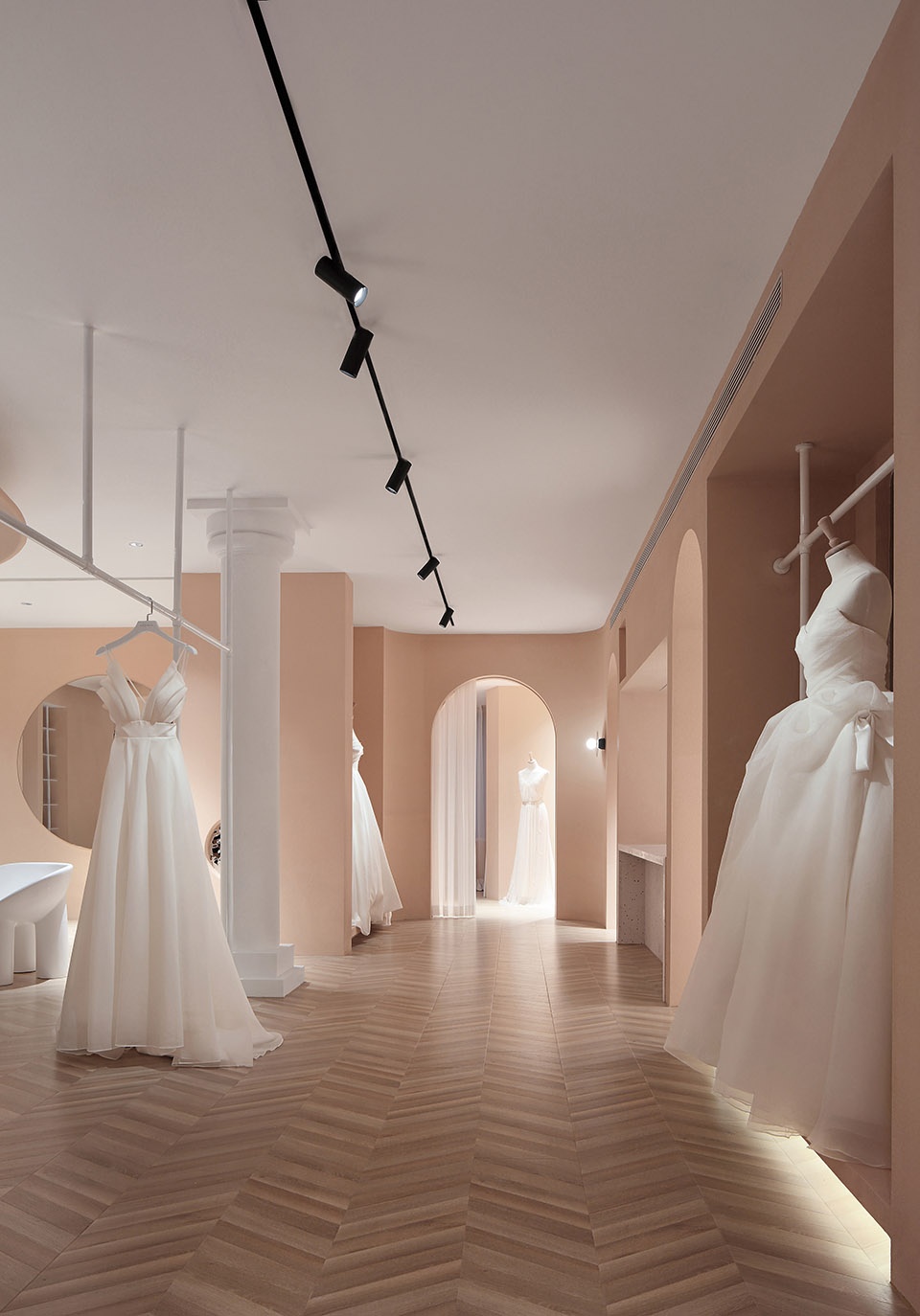 mucha bridal wedding dress store china by studio jsd