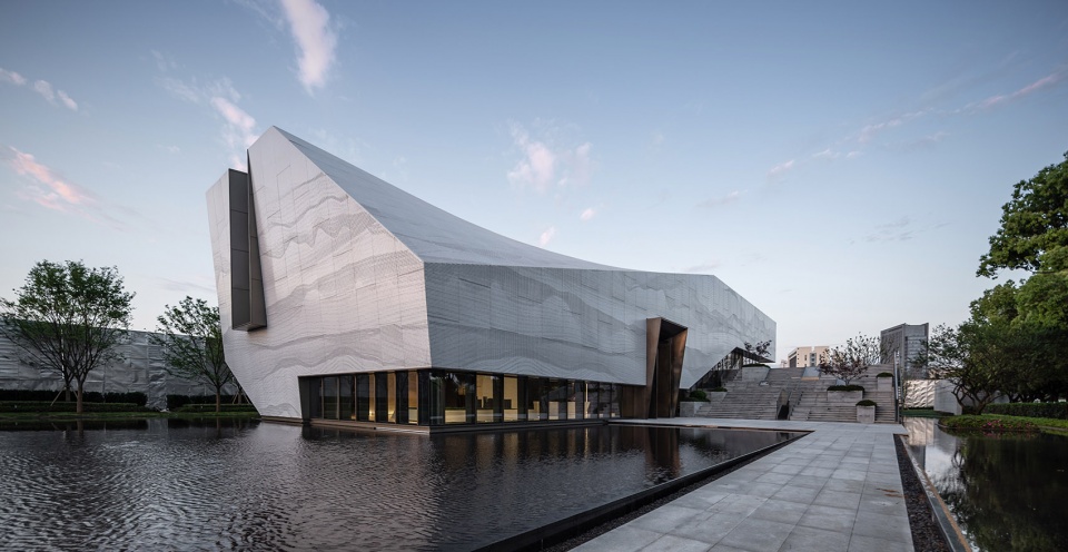 financial city community center china by lacime architects