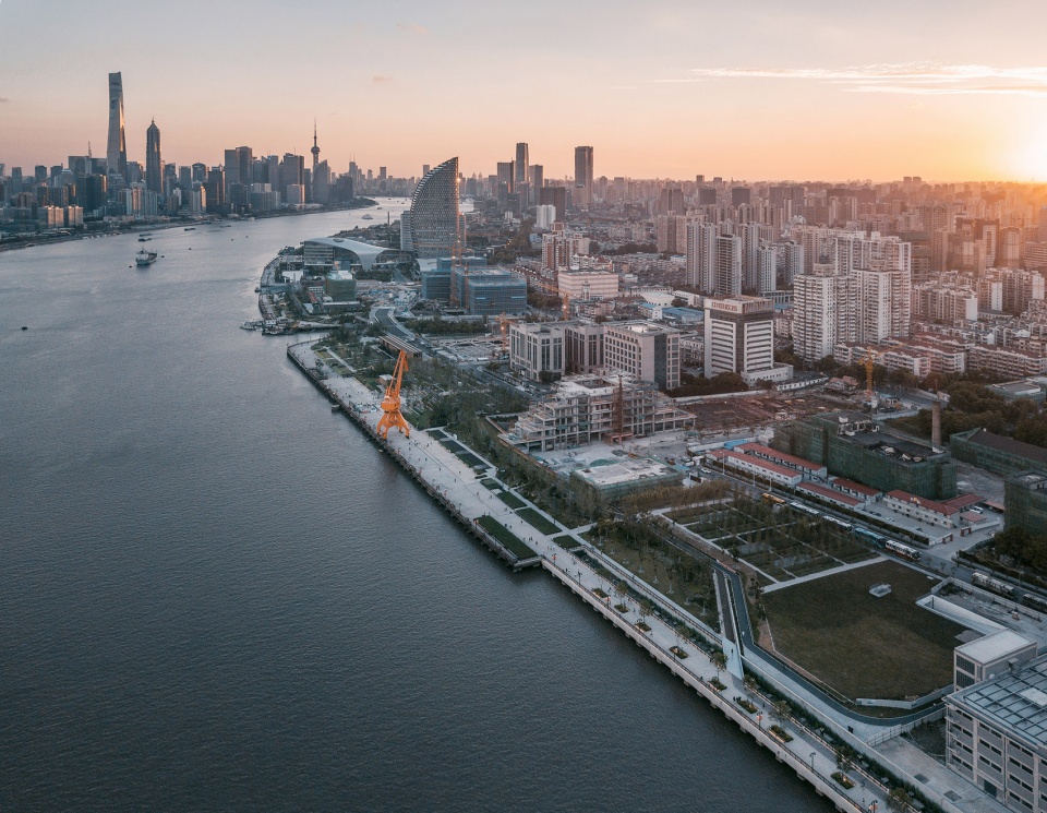 public space of yangpu riverfront south section phase ii china by daguan landscape design