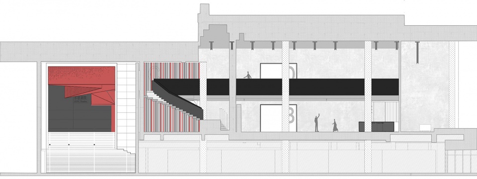 renovation of dongpo theatre china by dianshang design