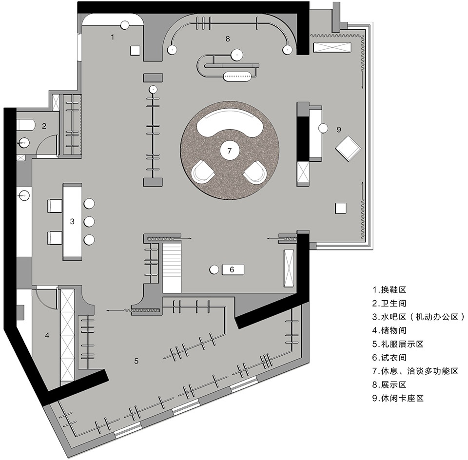 mucha bridal wedding dress store china by studio jsd