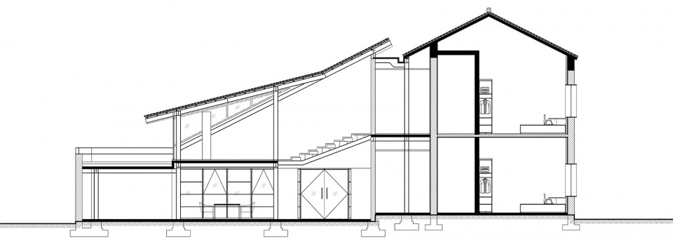 reconstruction of a farmhouse in xibang village china by china architecture design research group