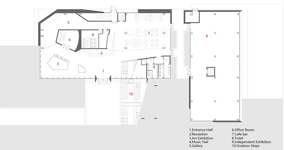 financial city community center china by lacime architects