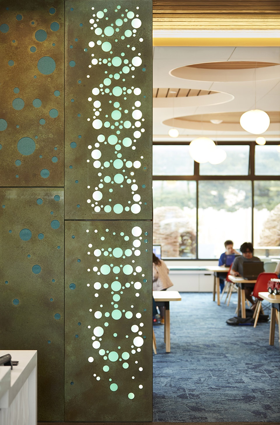 half moon bay library by noll tam architects