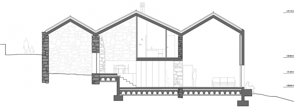 rural house restoration in miraflores by fuertespenedo arquitectos