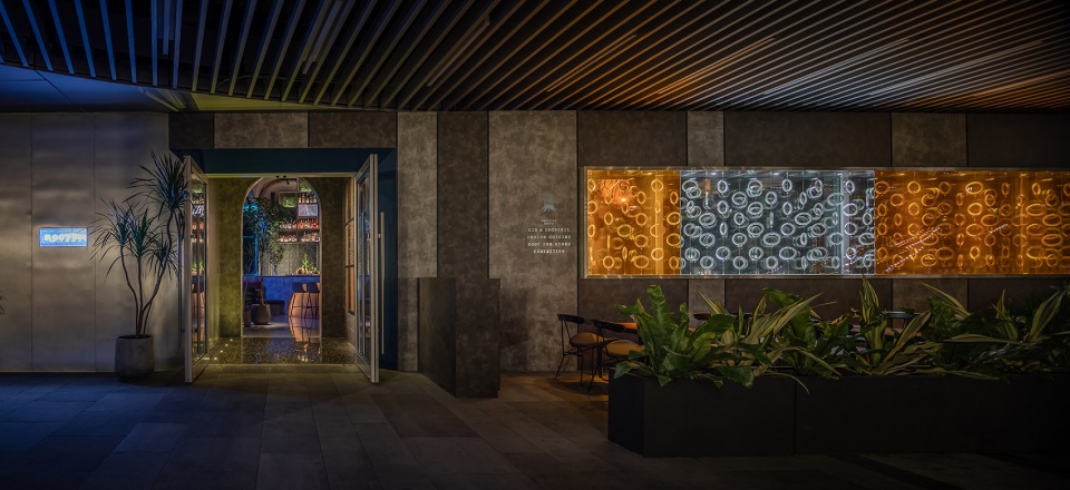 root inn bar restaurant one mall nanjing by turing design