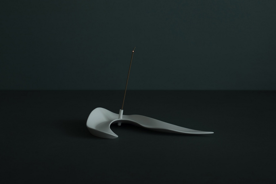 architecture incense holder Mur Mur Lab