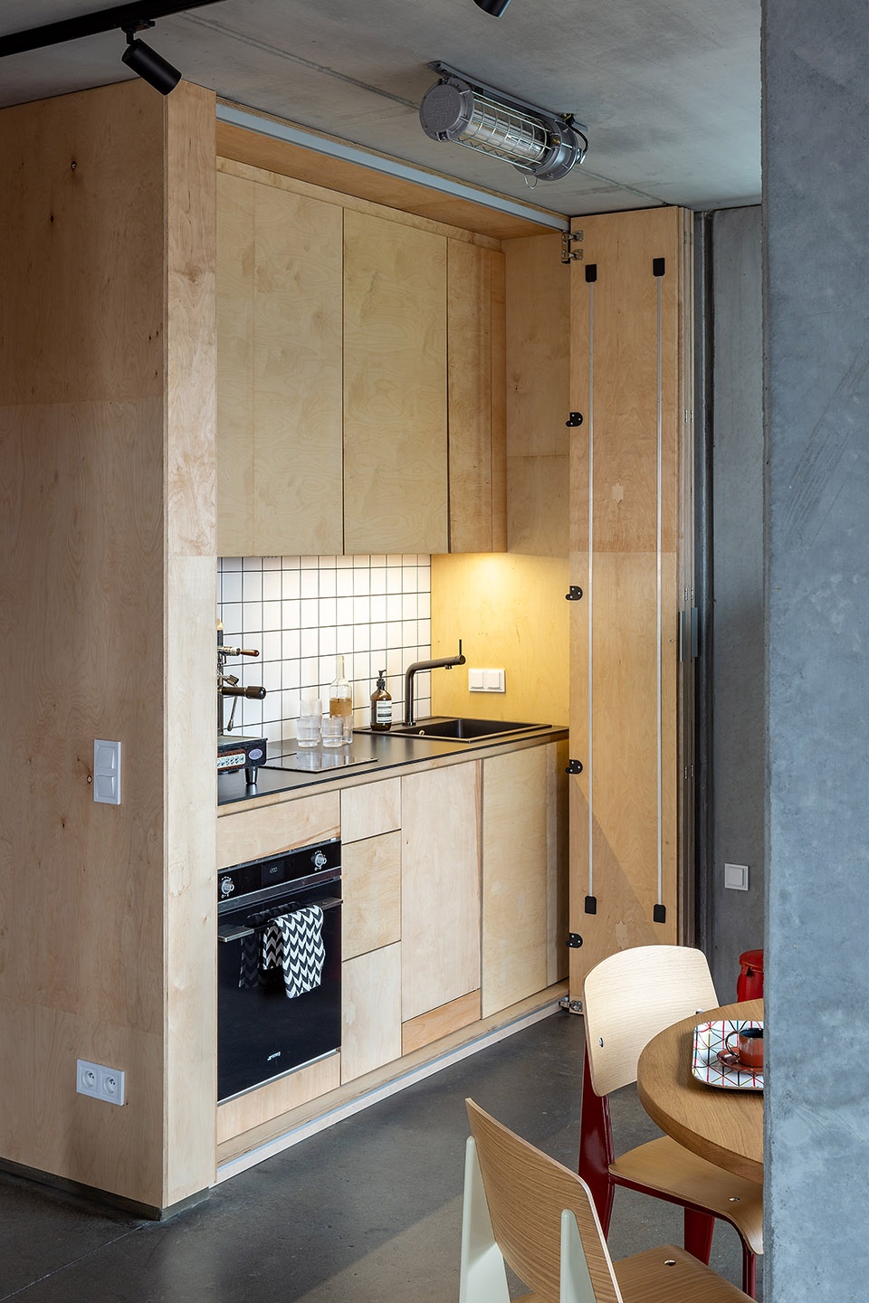 The apartment of architect Przemo Łukasik Warsaw by Przemo Łukasik