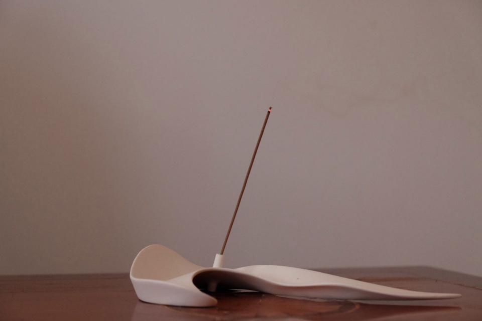 architecture incense holder Mur Mur Lab