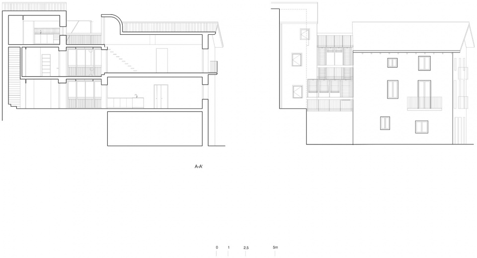 Terraces neighbouring house by unparelldarquitectes
