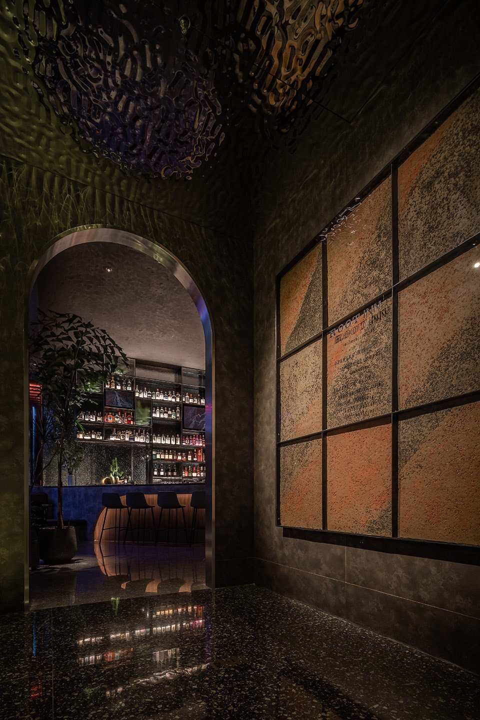 root inn bar restaurant one mall nanjing by turing design