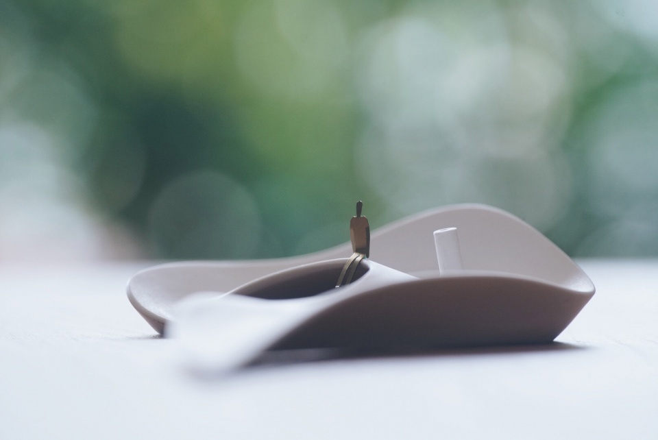 architecture incense holder Mur Mur Lab