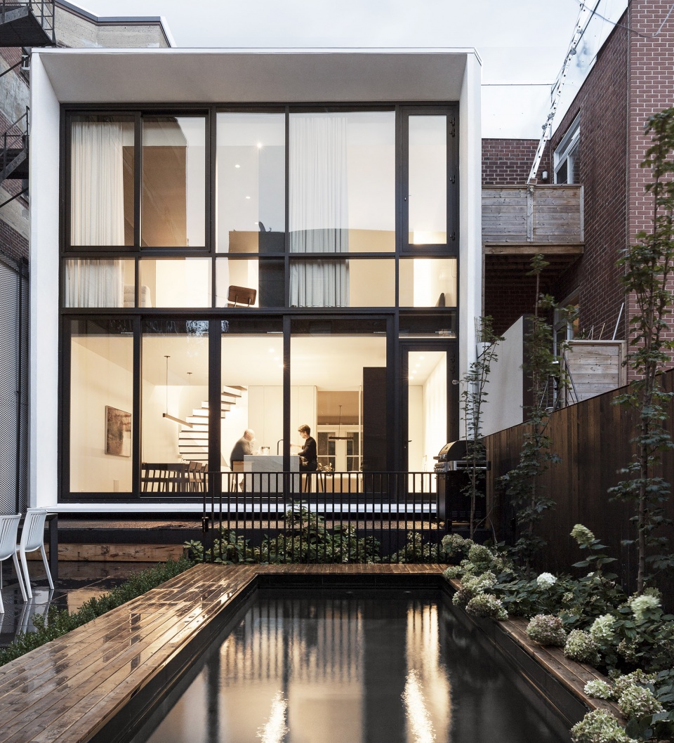 maison du parc montreal canada by la shed architecture