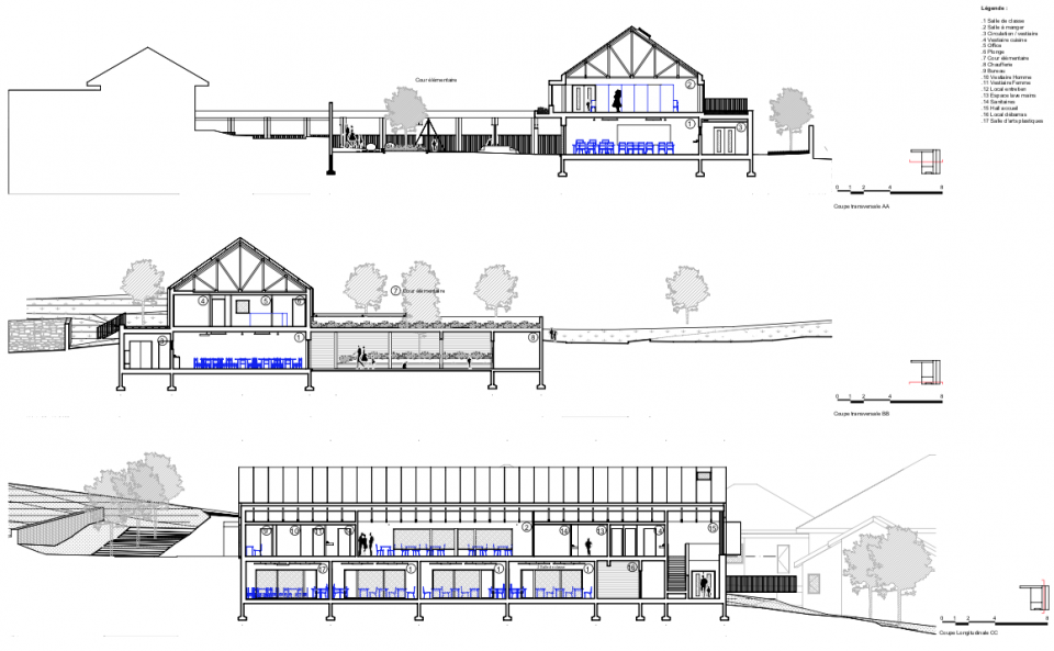 extension of school equipment in lugrin