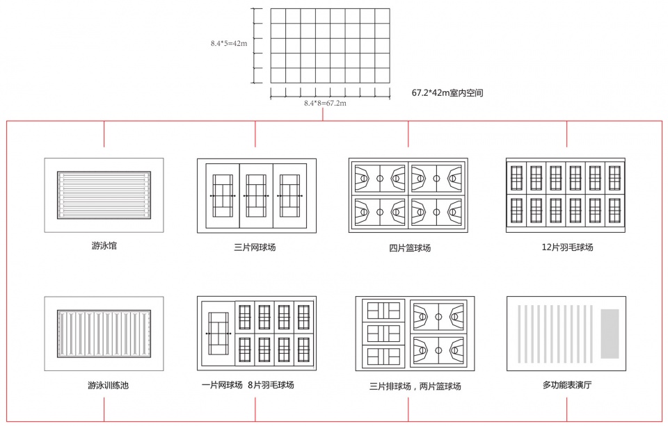 New Comprehensive Gymnasium in Fudan Jiangwan Campus TJAD