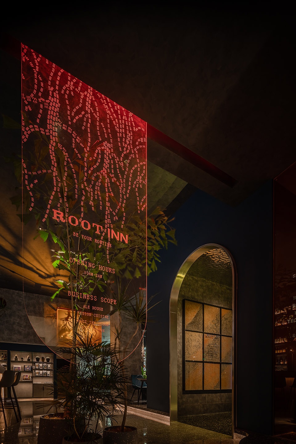 root inn bar restaurant one mall nanjing by turing design