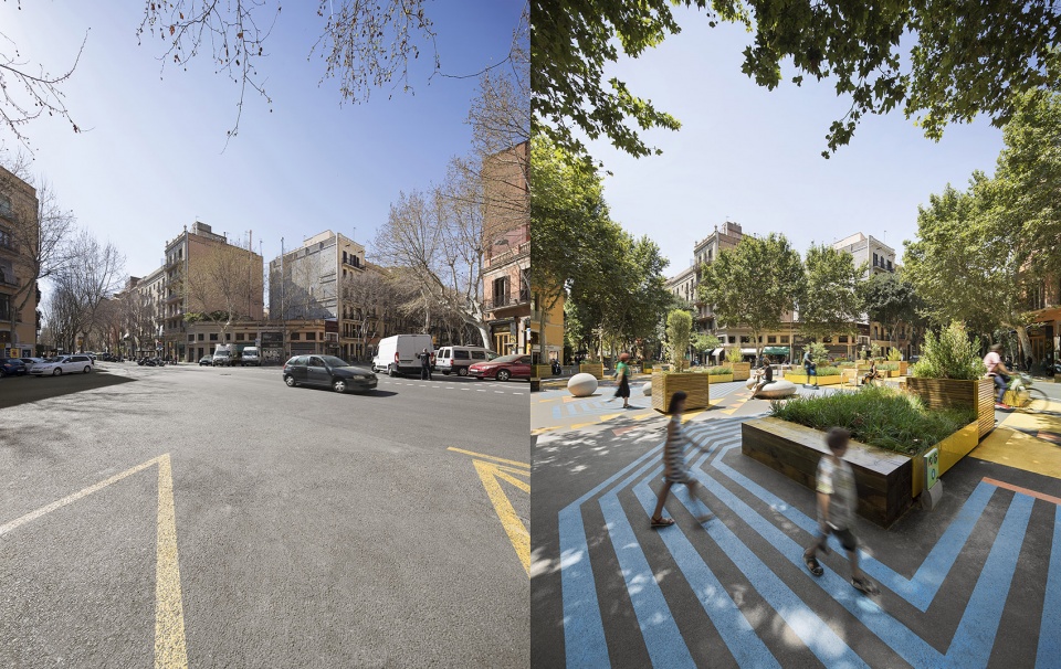 Superblock of Sant Antoni by Leku Studio