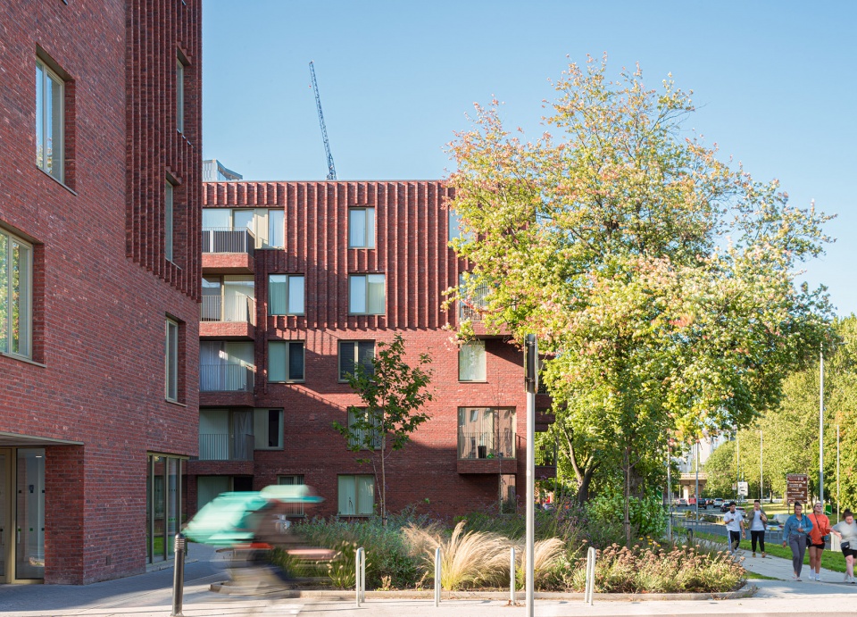 hulme living leaf street housing by mecanoo