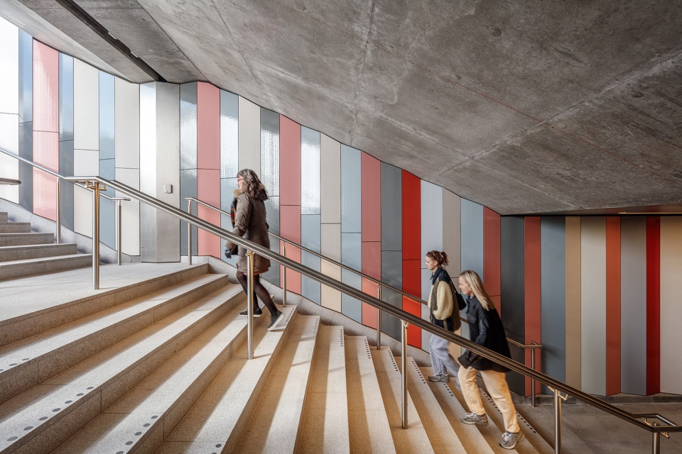 orientkaj and nordhavn metro stations by cobe arup