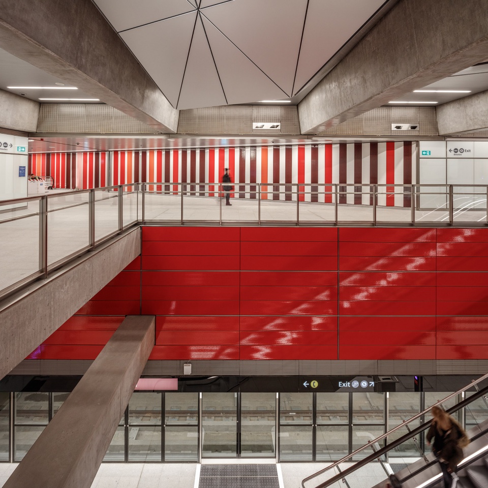 orientkaj and nordhavn metro stations by cobe arup