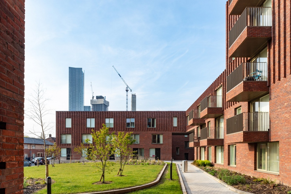 hulme living leaf street housing by mecanoo