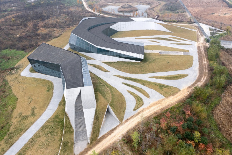 xixian new area chongwen jing river eco restaurant and hotel china by plasma studio pma