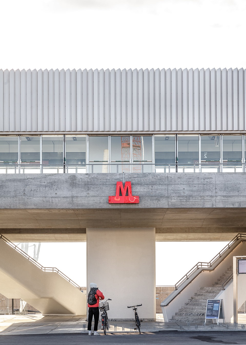 orientkaj and nordhavn metro stations by cobe arup