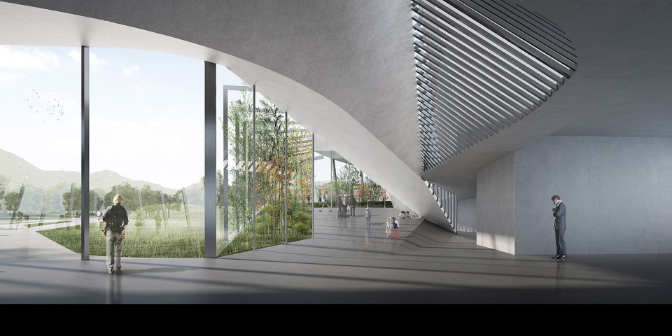 xixian new area chongwen jing river eco restaurant and hotel china by plasma studio pma