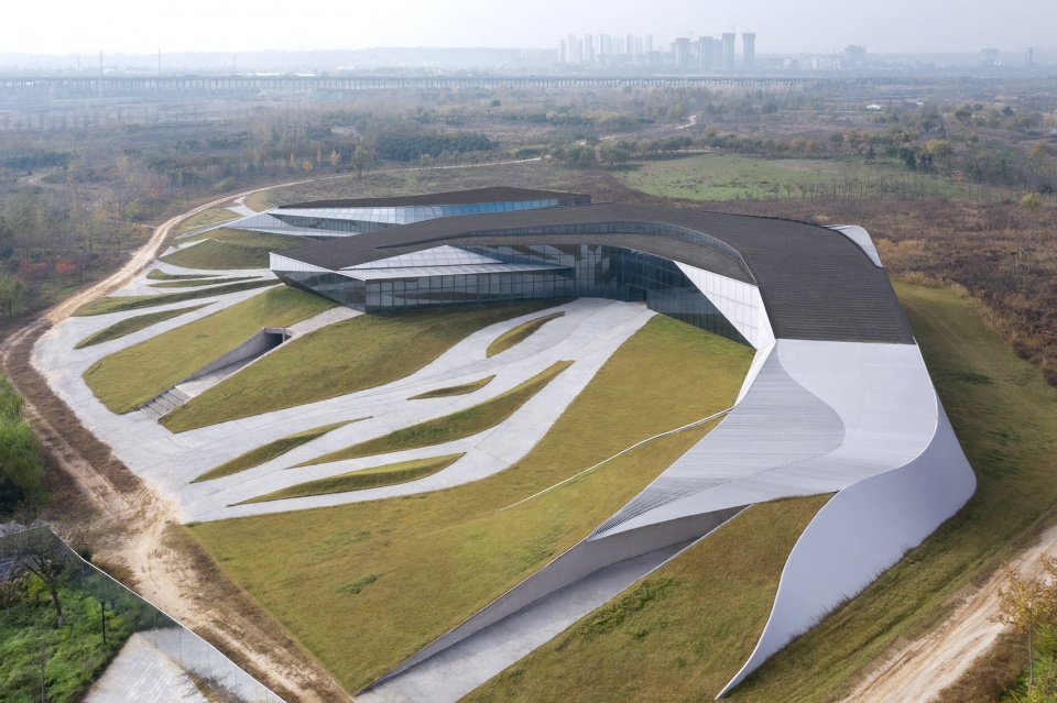xixian new area chongwen jing river eco restaurant and hotel china by plasma studio pma