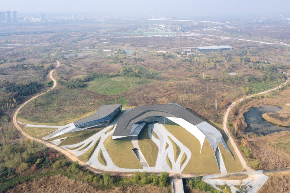 xixian new area chongwen jing river eco restaurant and hotel china by plasma studio pma