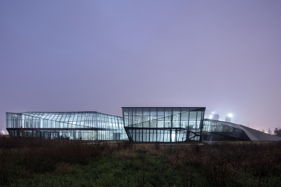 xixian new area chongwen jing river eco restaurant and hotel china by plasma studio pma